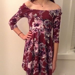 Sparkle & Fade Floral Dress