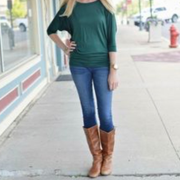 Tops - Best selling top green