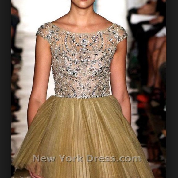Sherri Hill Dresses Sherri Hill Gold Dress 284 Poshmark