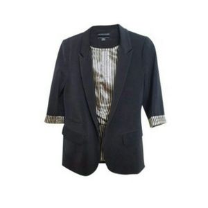 Forever 21 Striped Trim Blazer