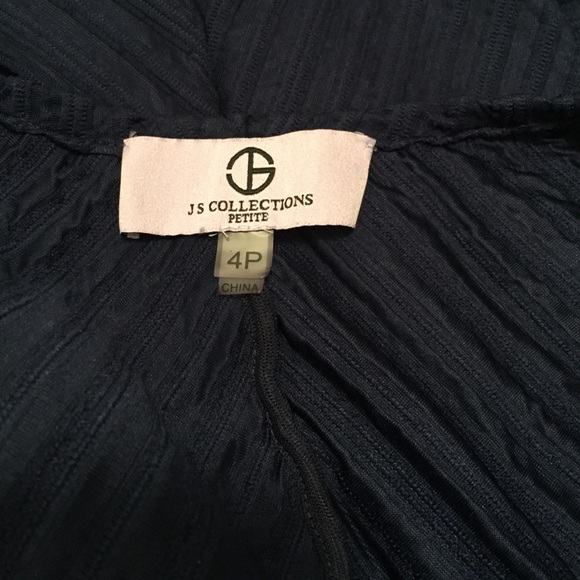 JS Collection Lightweight Navy Cardigan Wrap - Picture 4 of 4