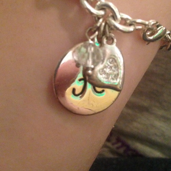 Charm bracelet with letter A - Picture 3 of 3