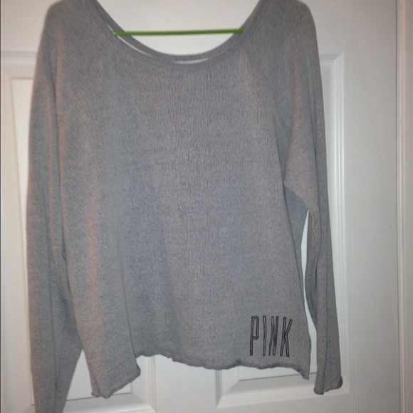 VS pink knit Crewneck