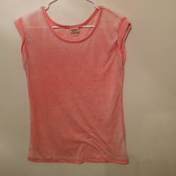 Cute Sheer Salmon Shirt