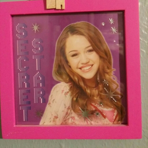 Hannah Montana secret star framed picture - Picture 1 of 1