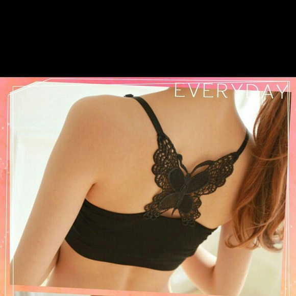 Butterfly crop top