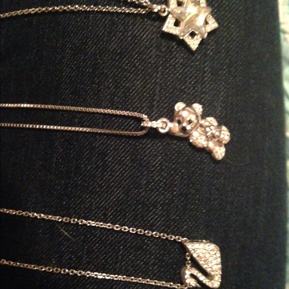 Bundle! Three Swarovski necklaces!