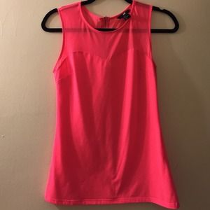 Hot Pink Sweetheart/Mesh Top