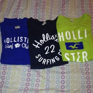 Hollister shirts