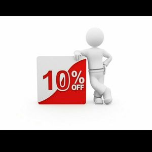 Take an Extra 10% off all my closet