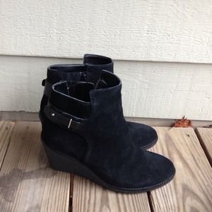 Cole Haan Michelle Ankle Boot Waterproof Suede