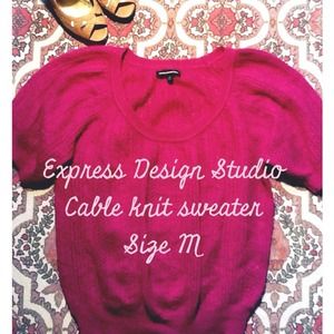 Express Design Studio Cable knit sweater