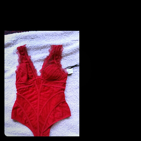 Bebe  lace body suit