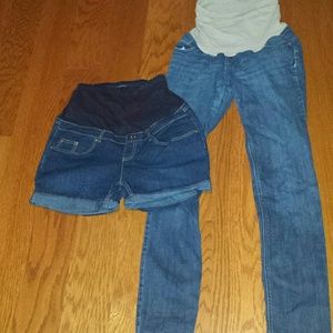 Maternity shorts and pants