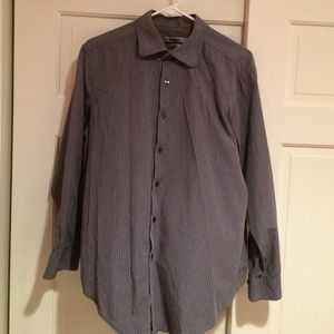 Plaid button down shirt