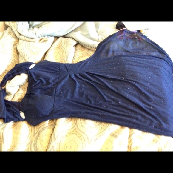 A blue dress special occasion