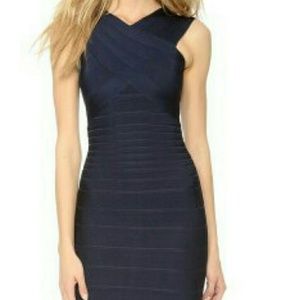 Herve Leger by Max Azria Stella Pacific Blue XXS