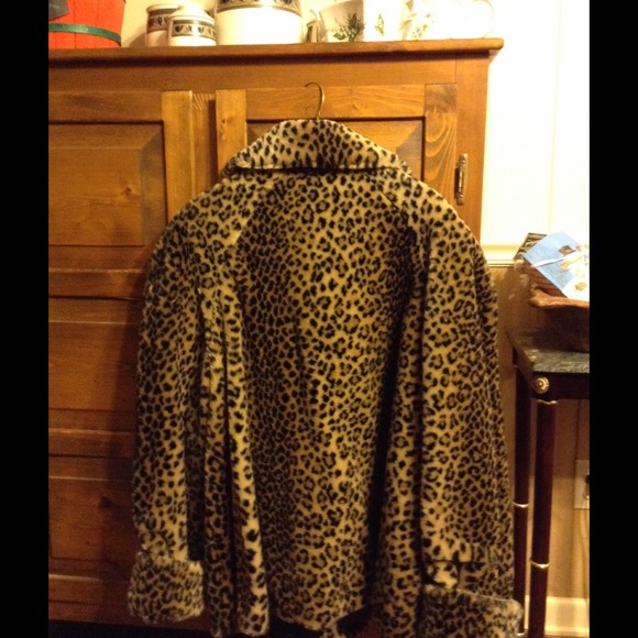 Plush  Faux Animal Jacket - Picture 2 of 2