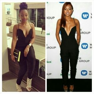 ASOS sexy black jumpsuit