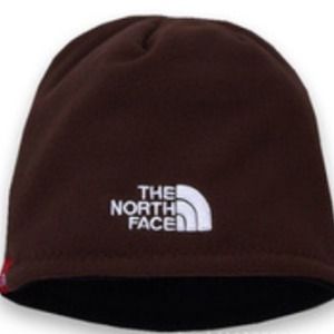 Brown NorthFace Fleece Hat