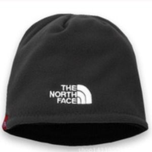 Grey NorthFace Fleece Hat
