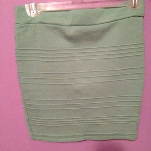 Pale Green skirt