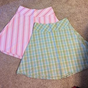 Vintage pinup style A-line skirt lot