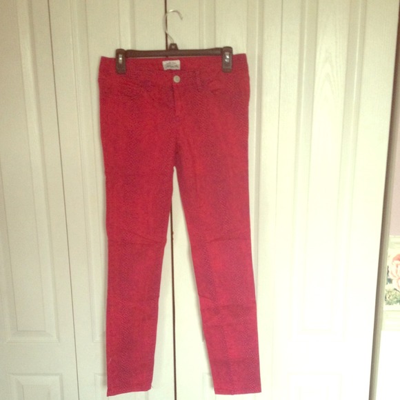 Dark Pink Snake Print Aeropostale Jeans 💖