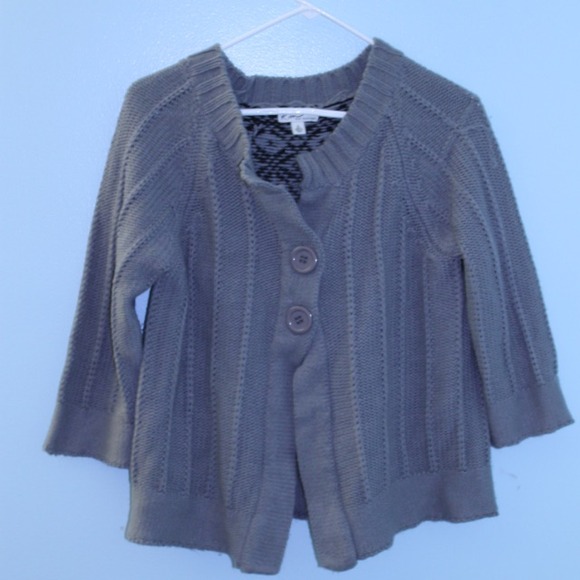 Knit Sweater Cardigan