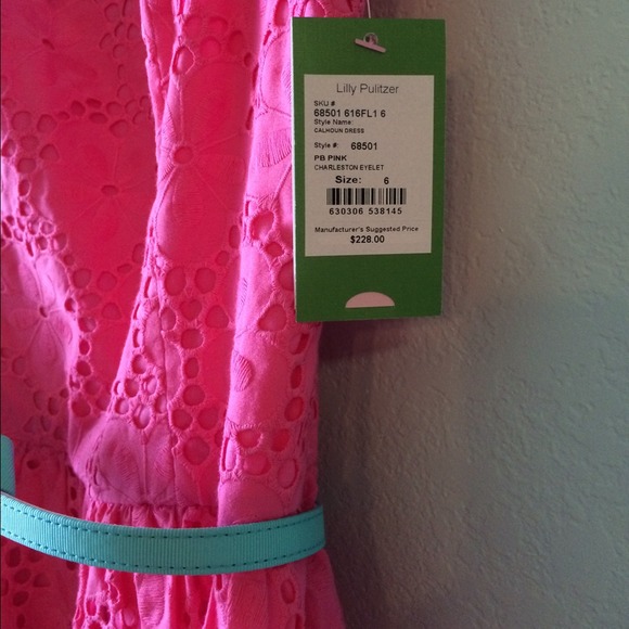 Lilly Pulitzer Calhoun Dress HP 6x - Picture 2 of 3