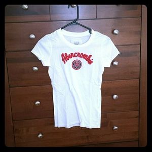 Abercrombie and fitch white tee