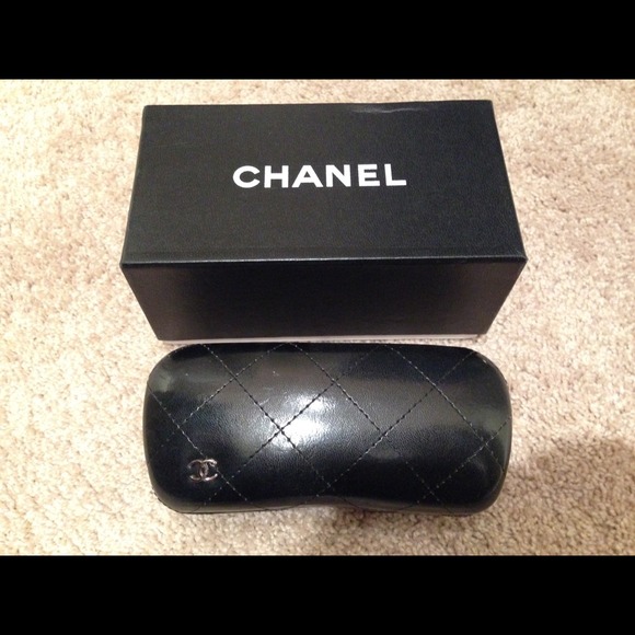 Chanel Sunglasses Case and Box