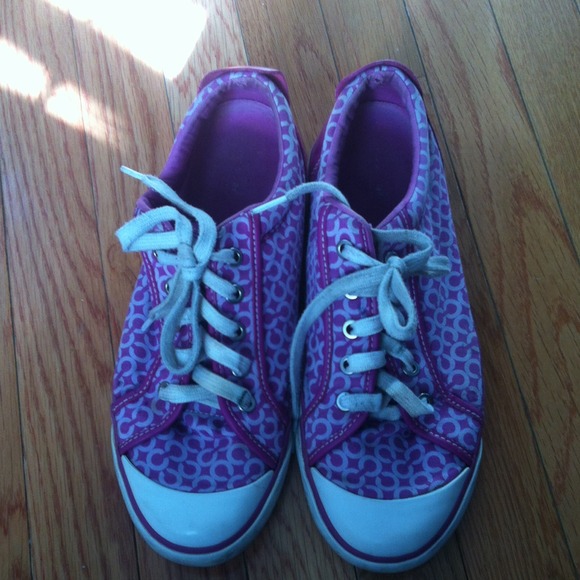 COACH sneakers/ tennis shoes size 10 M