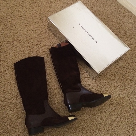 Sigerson Morrison Shoes - Sigerson morrison suede boots