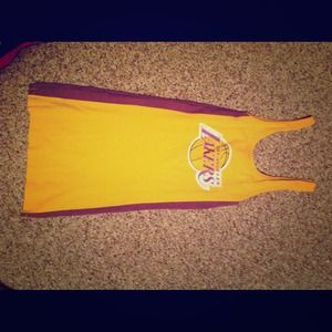 Lakers girl dress