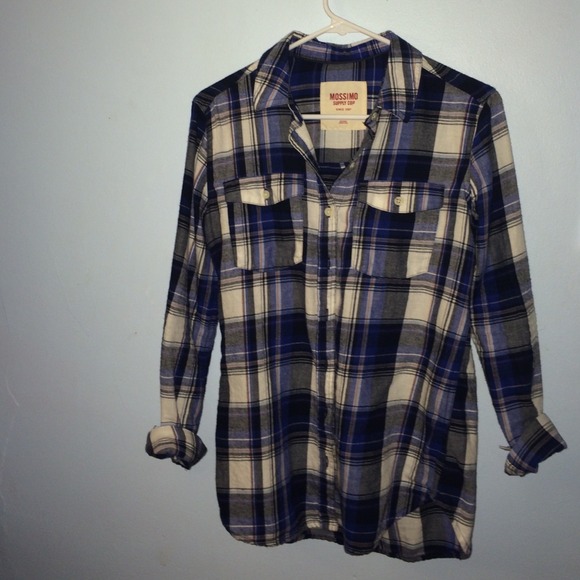 Blue Flannel Shirt
