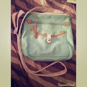 Tiffany Blue Cross Body Purse