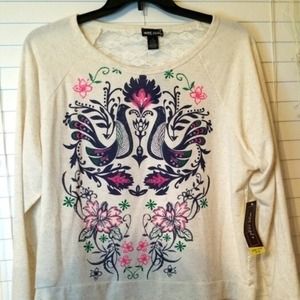 Wetseal lace sweater /pullover