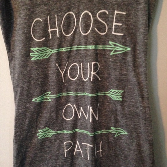 SALE • Choose Your Own Path Arrow Top - Picture 2 of 3