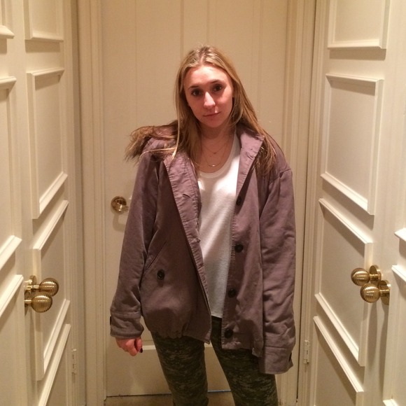 COMPTOIR DES COTONNIERS Army Jacket - Picture 1 of 4