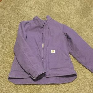 Carhartt purple jacket