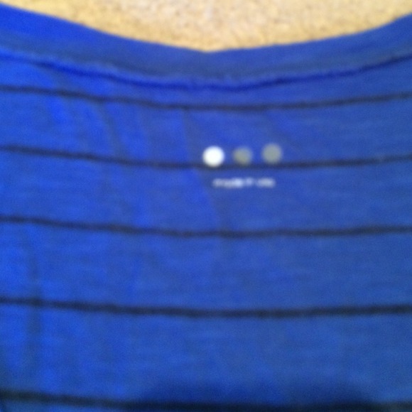 3 Dot Blue and Black Tee - Picture 2 of 2