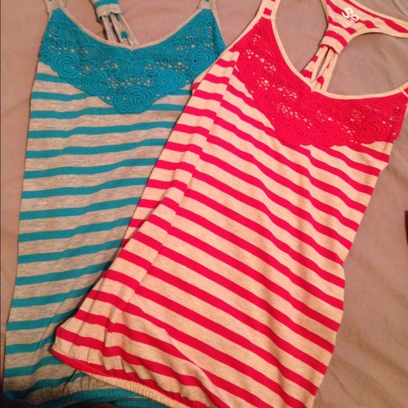 Tank tops stripped