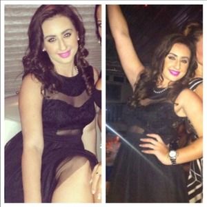 Mystic Black Lace and Tulle Dress