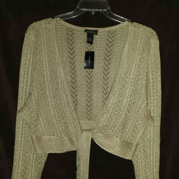 Reserved Bundle ...2 Wrap Blouses....Gold & Brown