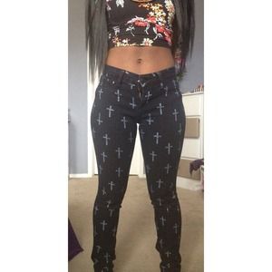 Cross pattern "Cello Jeans"