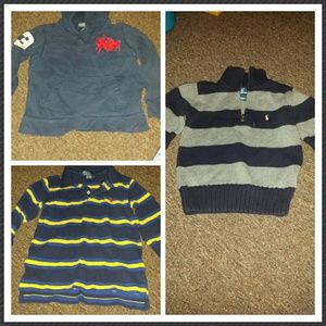 Lil boy bundle hoodies and sweater