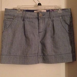 Route 66 Denim Skirt