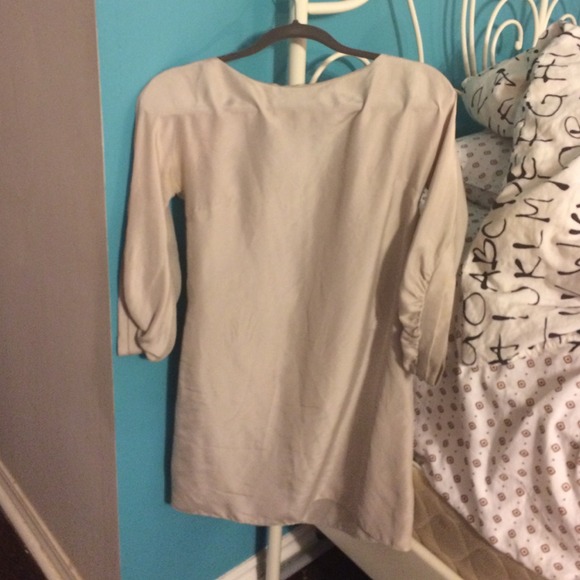 Silk shift dress