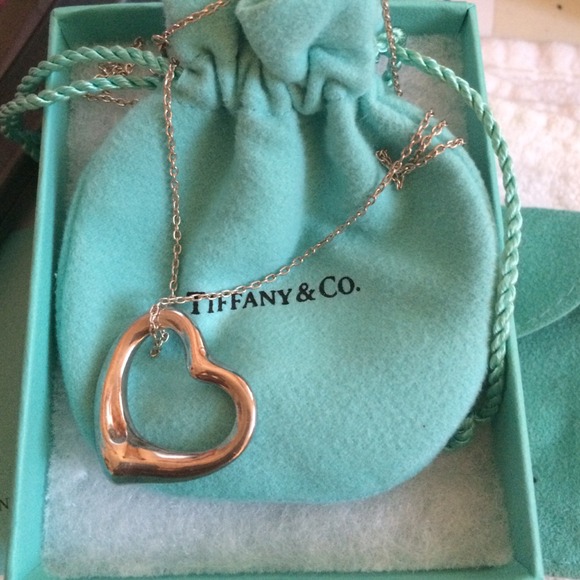 Authentic Tiffany & Co. Heat necklace.
